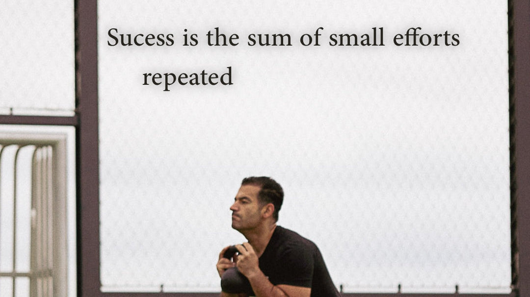Success is the sum of small efforts repeated.