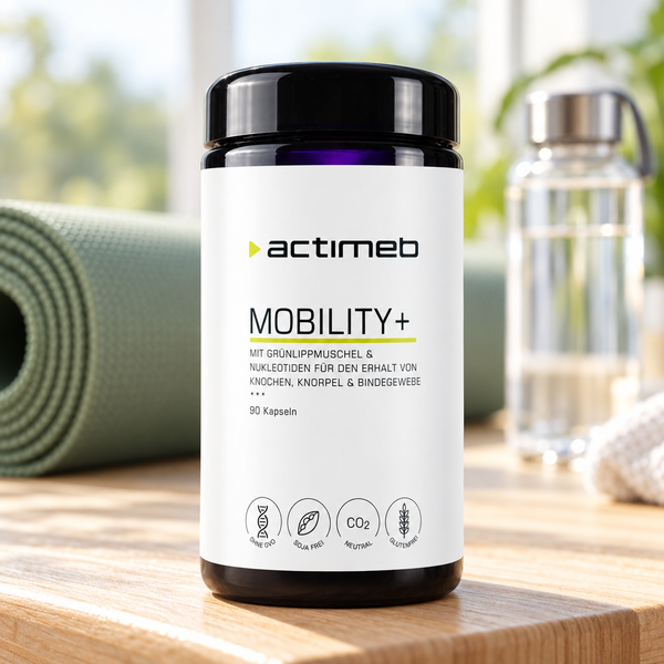 actimeb MOBILITY+ | Grünlippmuschel & Nährstoffkomplex | 90 Kapseln
